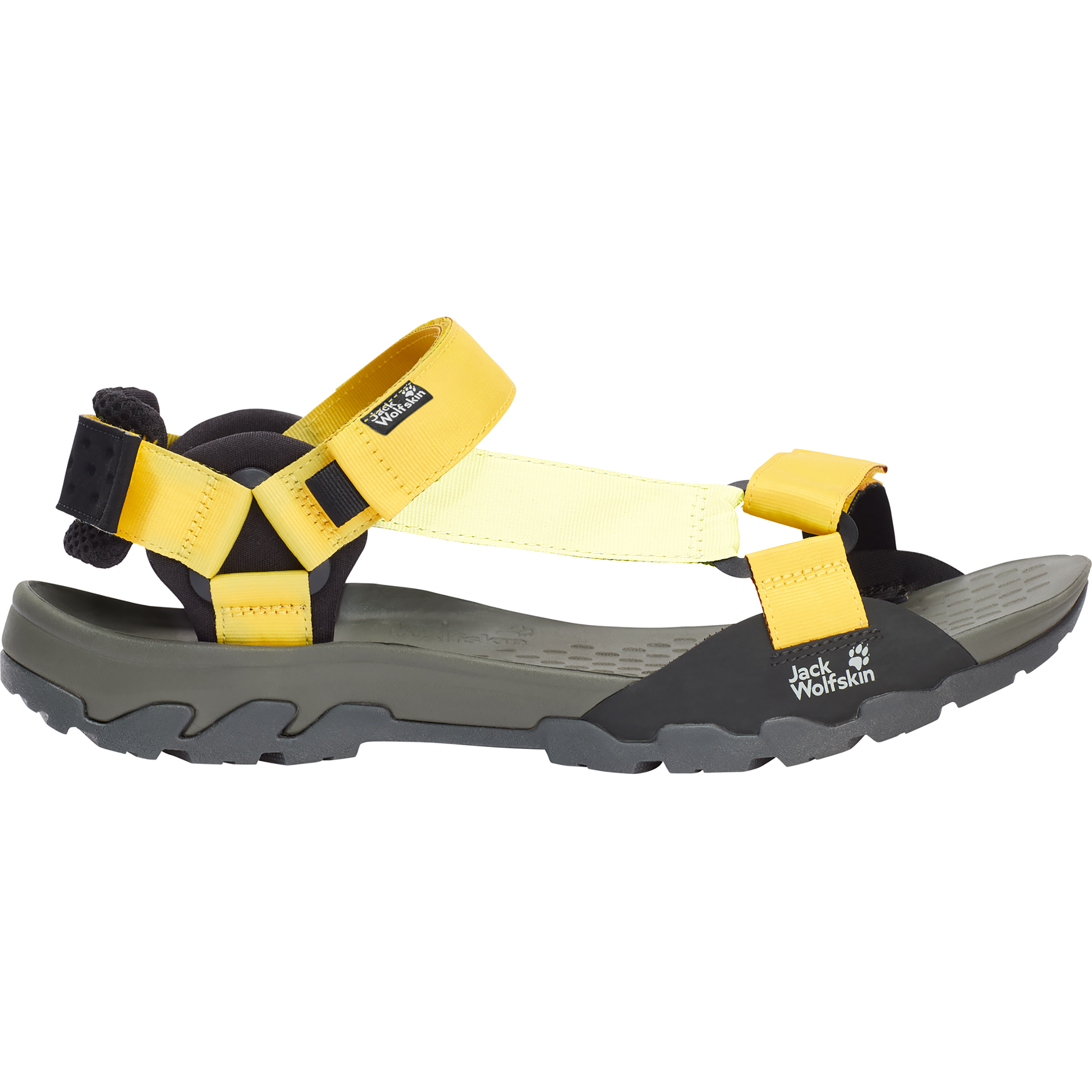 Jack Wolfskin Ridge Sandale Herren Sandalen gelb Größe 45.5 Trekking
