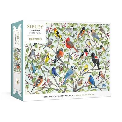 Sibley Songbirds Jigsaw Puzzle. 1000 Pieces