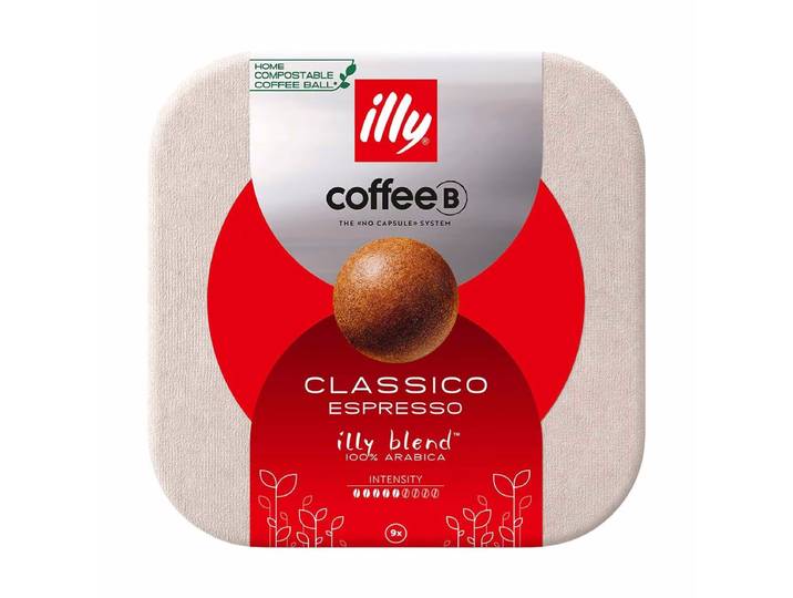 CoffeeB ILLY Espresso Classico 9 Stück Kaffeekugeln – CoffeeB Kapseln/CoffeeB Balls