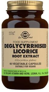Solgar Deglycyrrhis Licorice Root Extract 60 VCaps