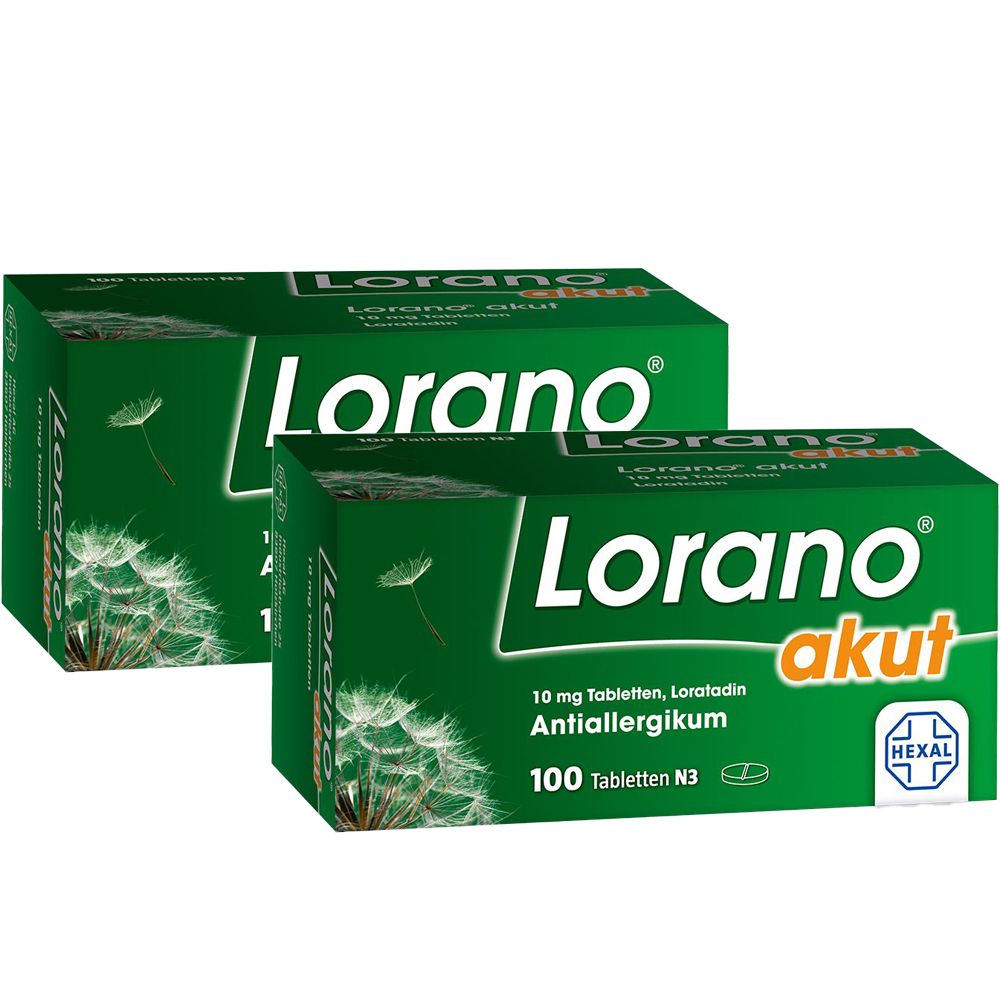 Lorano aktu Tabletten 2x100 St