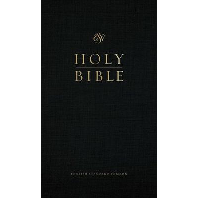 ESV Church Bible, Large Print, Red Letter (Hardcover, Black), Gebundene Ausgabe von Esv Bibles, Crossway