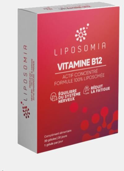 LIPOSOMIA VITAMINA B12 1000mcg 30 CAPSULAS
