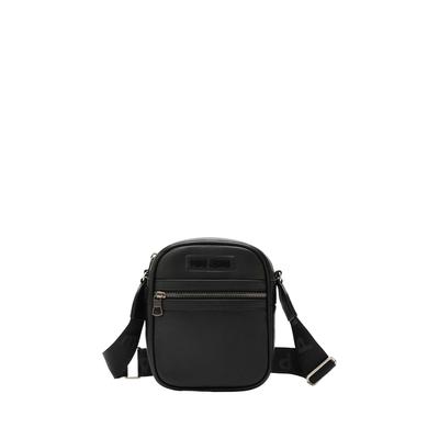 Handtasche PEPE JEANS "Handtasche ION MART", Herren, Gr. onesize, schwarz, 100% Polyurethan, Taschen Handtasche