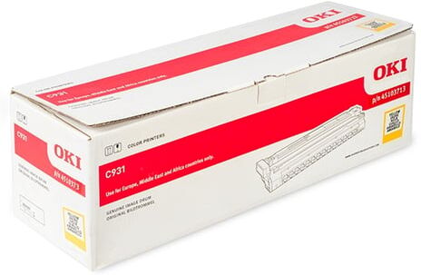 Oki 45103713 tambor amarelo
