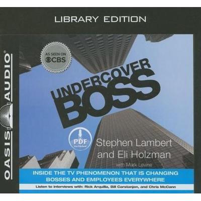 Undercover Boss (Library Edition) - Stephen Lambert,Eli Holzman, CD, 9781609812317