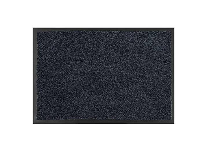 Hochwertige waschbare Schmutzfangmatte innen - Schwarz 40x60 cm rechteckig