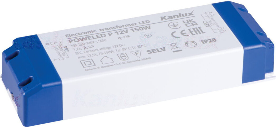 Kanlux Elektronische transformator POWELED wit model 28963