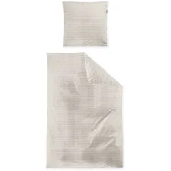 Bettwäsche EASY Seersucker ( 155x220cm, 1 Kissen 80x80) - 155x220cm, 1 Kissen 80x80