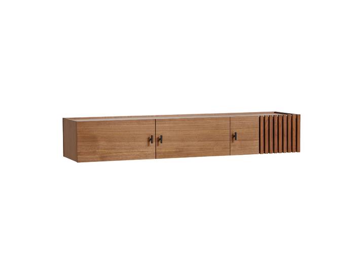 Woud Sideboard Array fixée au mur, 150 cm Noyer