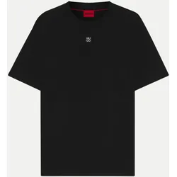 T-Shirt mit Logo Schwarz S