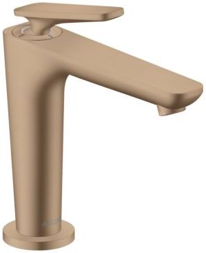 Hansgrohe Axor Citterio C CoolStart 125 Waschtischarmatur 49040310 mit Ablaufgarrnitur, Brushed Red Gold
