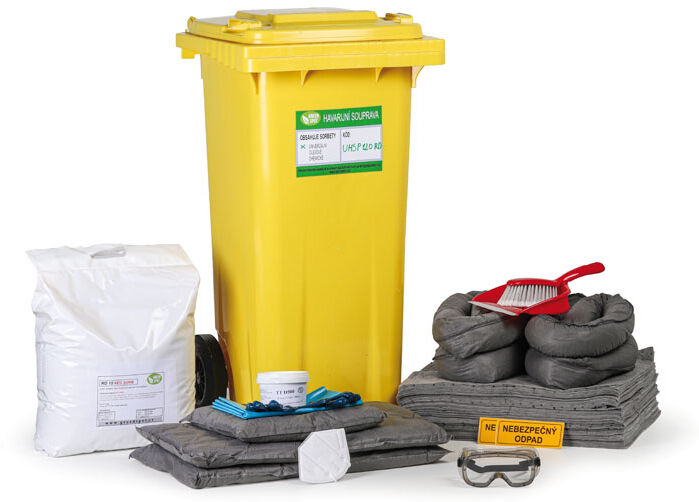 B2B Partner Universal-Notfallset 120 l Verpackung, mit losem Bindemittel RD 10