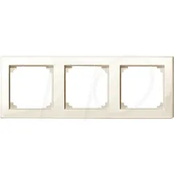 EL MS 478344 - M-SMART, Rahmen, 3-fach, weiß, glänzend