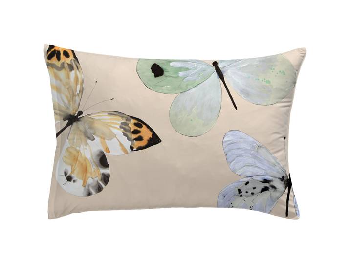 Kissenbezug Mirana Beige/Bunt Anderes Muster Baumwolle B 50 T 70 cm