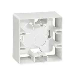 Legrand 664798 Niloe Aufputzgehäuse 1-fach Farbe: Ultraweiß