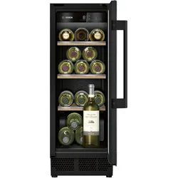 Bosch Hausgeräte KUW20VHF0, Weinkühlschrank Einbau, Schwarz