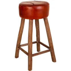 HOCKER, rot, 41x78cm