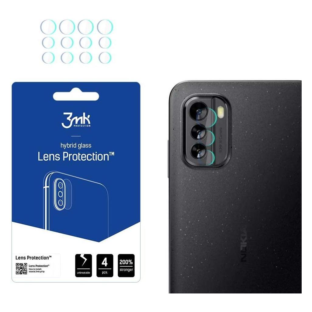 3MK Lens Protect Nokia G60 5G Ochrona na obiektyw aparatu 4szt (4 Stk., Nokia G60 5G) (5903108492263)