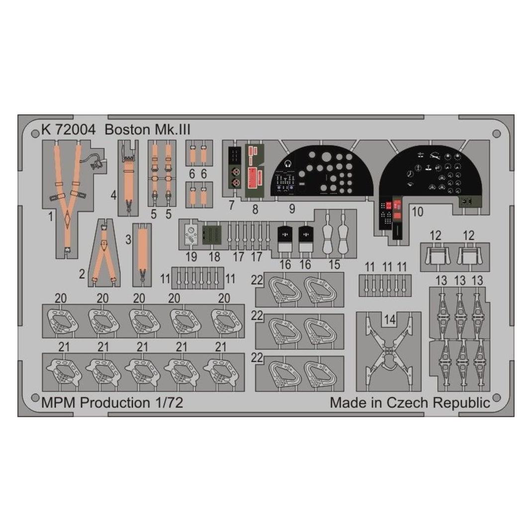 MPM Boston Mk.II for 72559 (100-K72004)