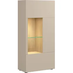WK-Wohnen Vitrine mit Beleuchtung VIVA - B/H/T ca. 70.00x145.80x35.00