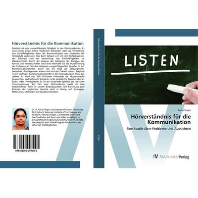Hörverständnis für die Kommunikation, Taschenbuch von Anita Virgin, AV Akademikerverlag, 978-620-0-09709-5