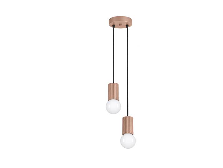 Design Pendellampe „Halo“, 2-flammig Mokka Sollux Lighting