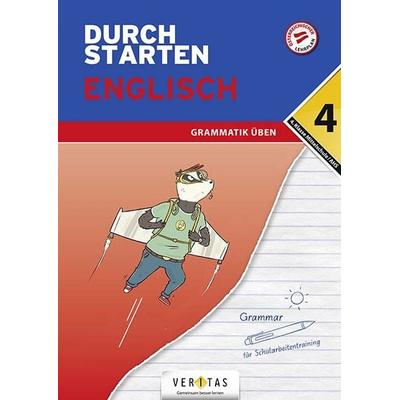 Durchstarten Englisch 4. Klasse Mittelschule/AHS Grammatik üben, Taschenbuch von Franz Zach, VERITAS Verlags- und Handelsgesellschaft m.b.H.,