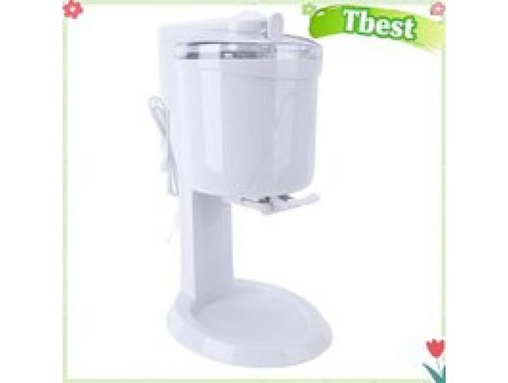 Tbest Machine à crème glacée Machine Г Glace Automatique 1L Silencieuse Pour Maison Ice electromenager machine Prise UE 220V