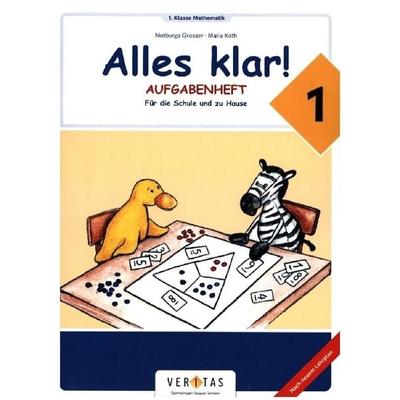 Alles klar! (Veritas) - 1. Schuljahr - Aufgabenheft - Lehrplan 2023 - Für die Schule und zu Hause, Taschenbuch von , Veritas Verlag, 978-3-7101-5261-0