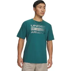 UNDER ARMOUR Herren Kurzarm TEAM ISSUE WORDMARK SS, Größe L in Grün 338