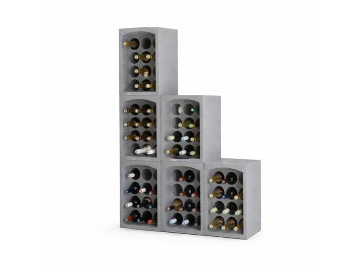 Lot de 6 Casiers porte bouteilles - 6x12 soit 72 bouteilles - Polystyrène Expansé - Stockage et Transport