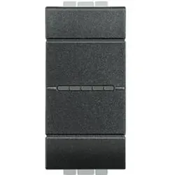 Legrand L4053AN LIVINGLIGHT Wechselschalter 10A 1M Anthrazit