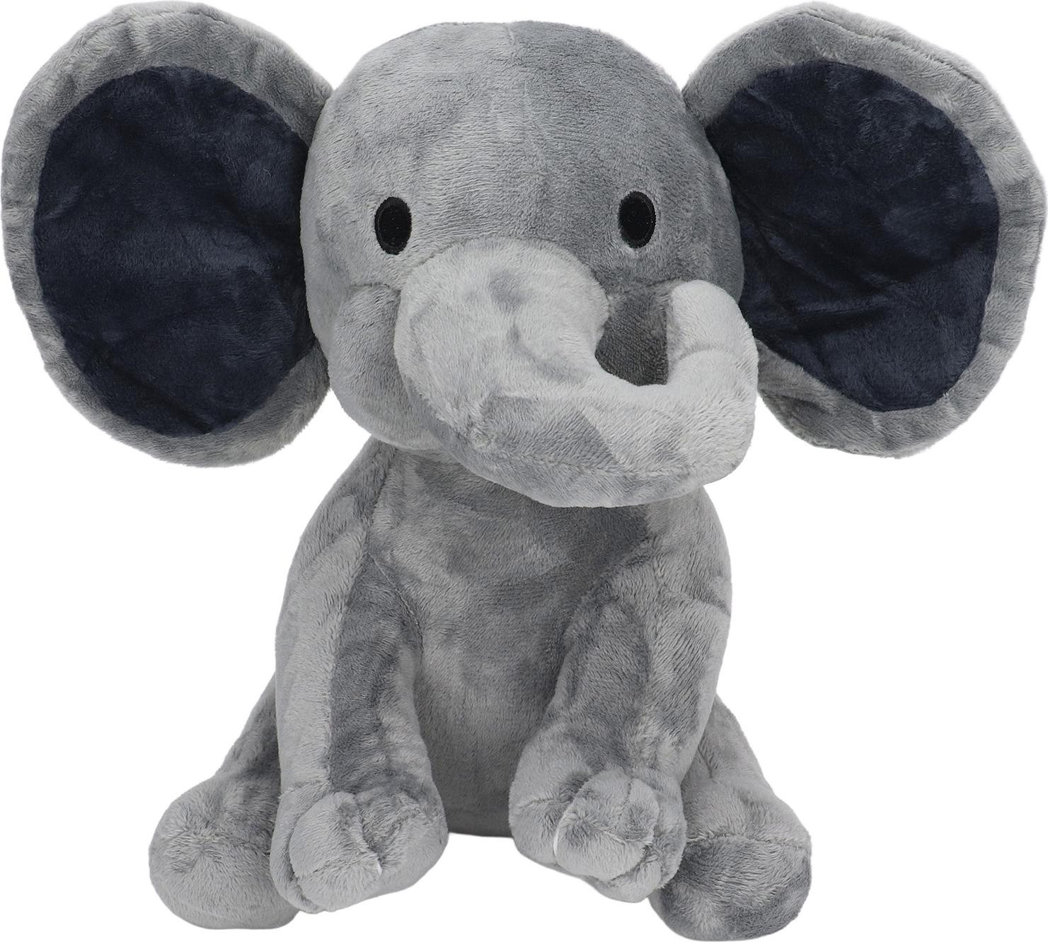 Gistuch Pluche Olifant Knuffel - Grijs