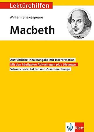 Horst Mühlmann - Lektürehilfen William Shakespeare Macbeth - Preis vom 13.10.2026 11:25:28 h