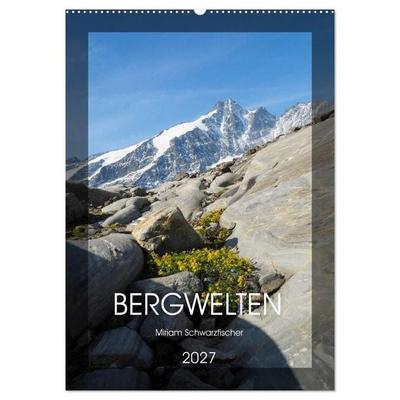 Bergwelten Wandkalender (Wandkalender 2027 DIN A2 hoch), CALVENDO Monatskalender