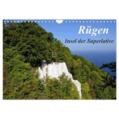 Rügen – Insel der Superlative (Wandkalender 2027 DIN A4 quer), CALVENDO Monatskalender