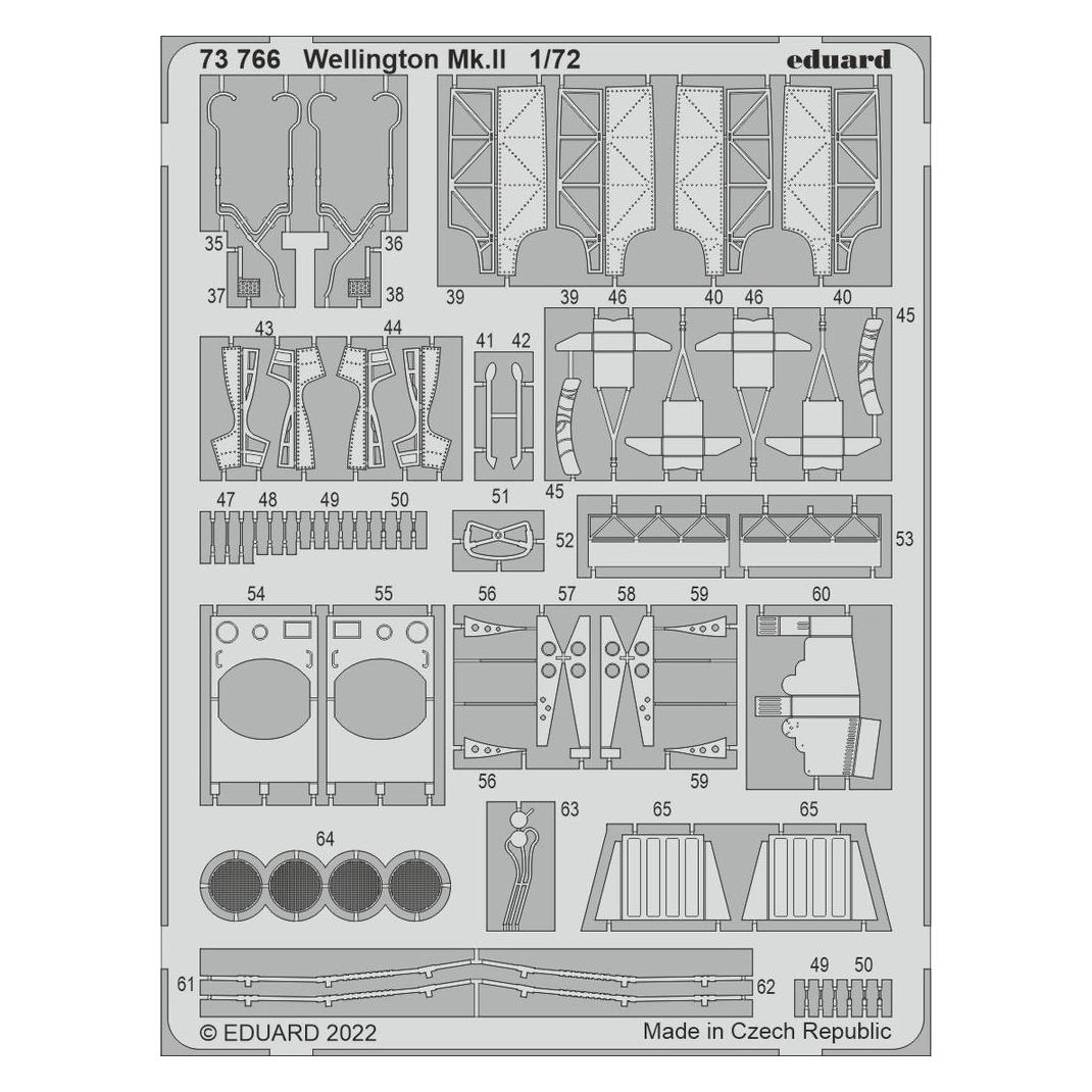 Eduard Wellington Mk.II for AIRFIX (73766)