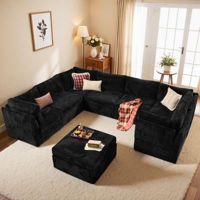 OVIOS Elegant L-Shaped Sofa​