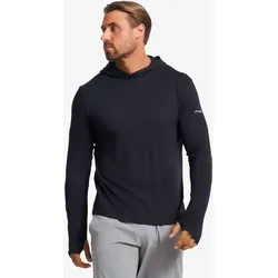 Impulse Active Hoodie Herren Black, Größe:L - Herren > Oberteile > Long-sleeve-shirts - Schwarz