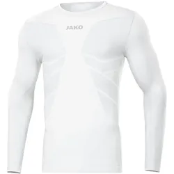 JAKO Comfort langarm Funktionsshirt Kinder weiß 116/128