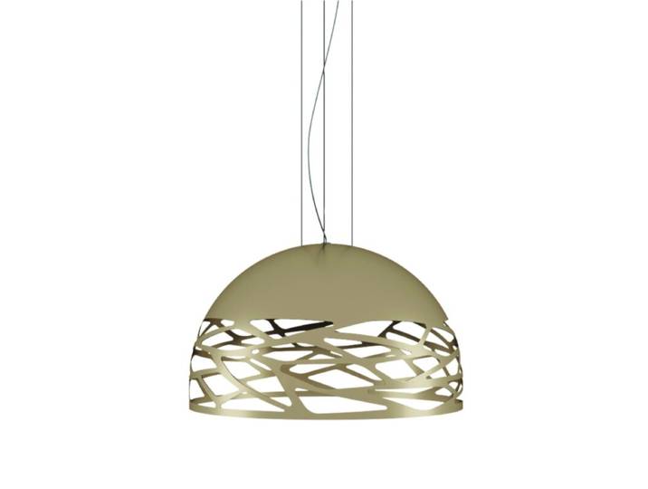 Lodes Pendelleuchte Kelly Dome, E27, modernes Design - Champagne