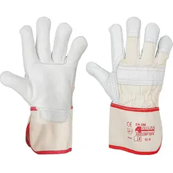 Rindnarbenlederhandschuh ''Excellent N'', Top-Qualität EN 388, Kat. 2, Größe XL/10