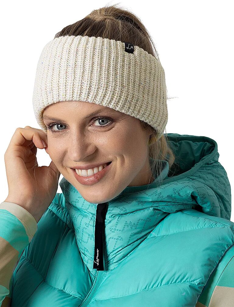 LAMUNT Stirnband Martha Warm Knit creme B