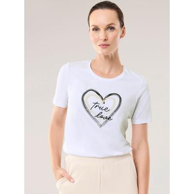 Baumwollshirt mit Herz