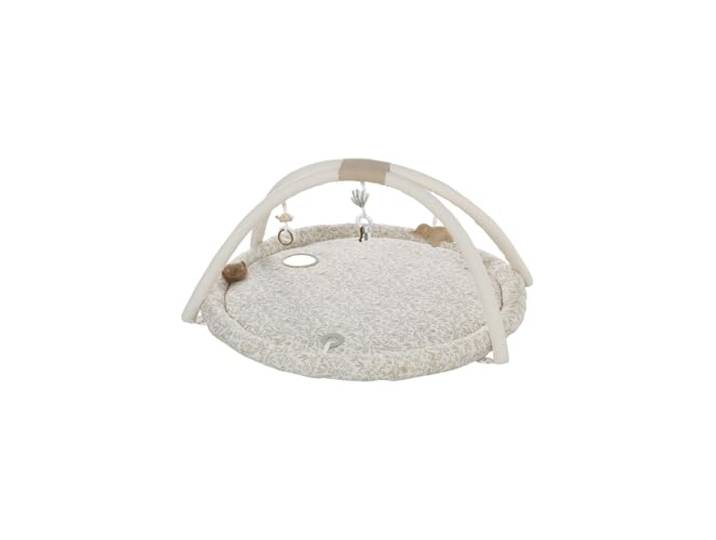 VERTBAUDET Baby Activity-Decke mit Spielbogen & Umrandung beige babylon
