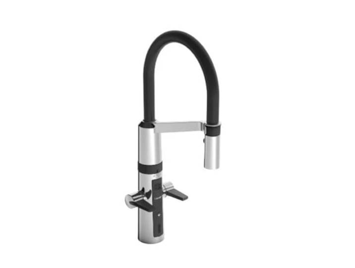 HANSA HANSAFIT SemiPro Küchenarmatur, Hybrid/Steckernetzteil, chrom, 65252213