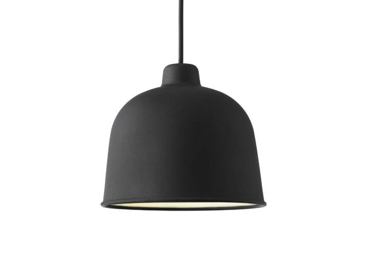 Muuto - Suspension Grain - Noir - Matériau composite - Designer Jens Fager