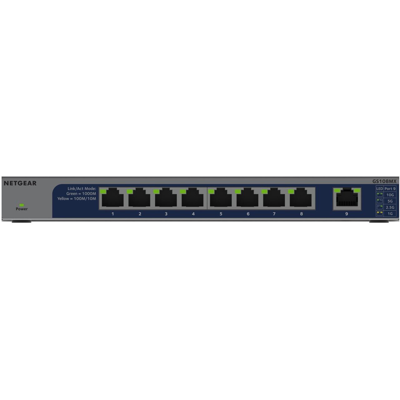 Netgear 8X 1G PORT UNMANAGED SWITCH 10G/MULTI-GIG UPLINK PORT