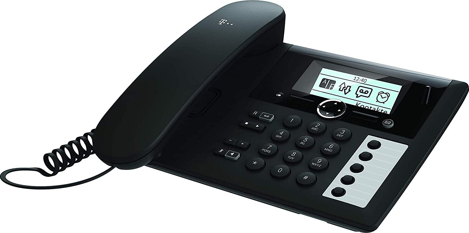 Telekom Sinus PA 207 plus 1, zwart